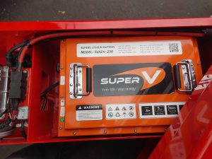 Pin Lithium Superv 25.6V (SVA24-230) cho xe nâng người